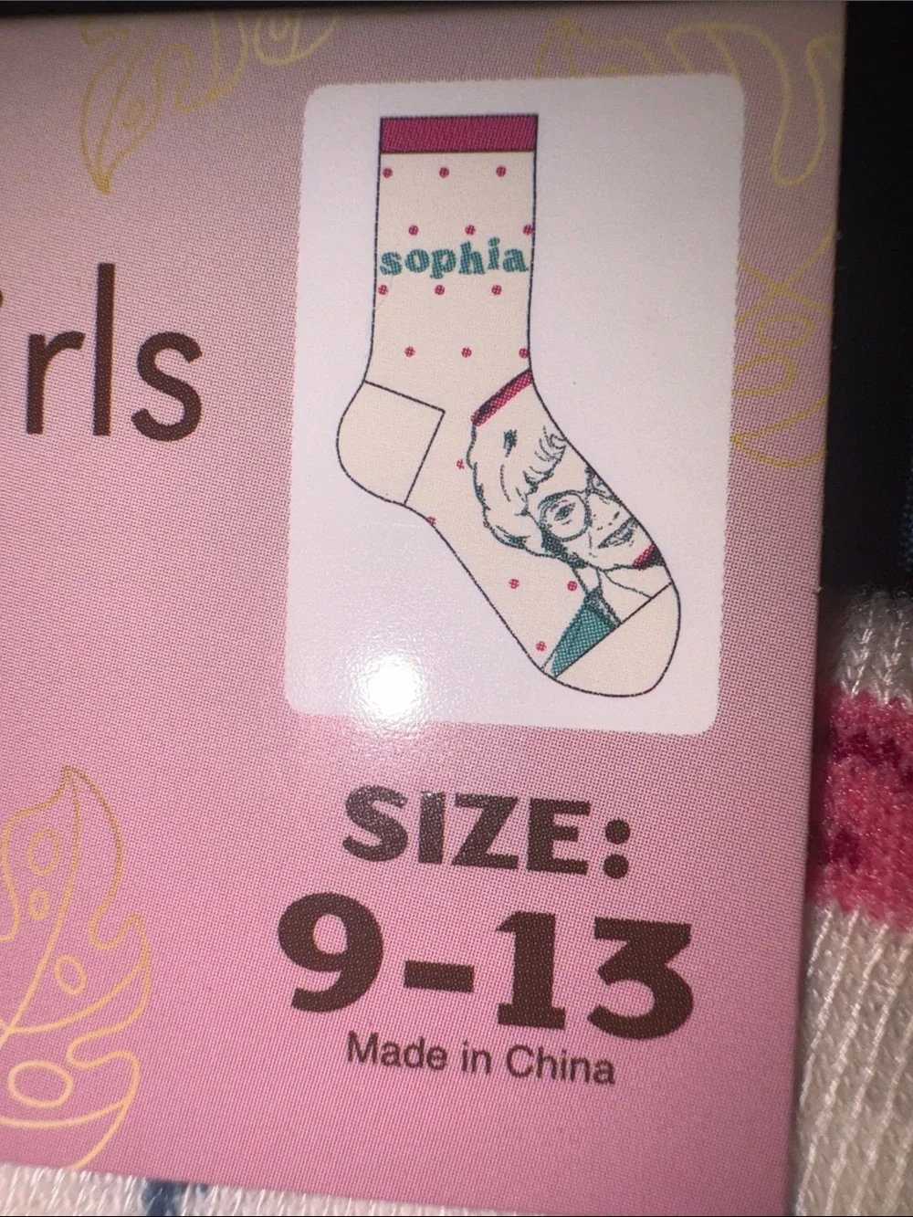 The Golden Girls Crew Socks - Pack of 4